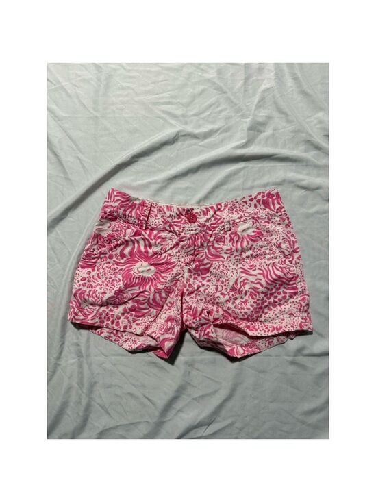 Lilly Pulitzer Pants - Girls Lilly Pulitzer Shorts Size 00 Pink Patterned